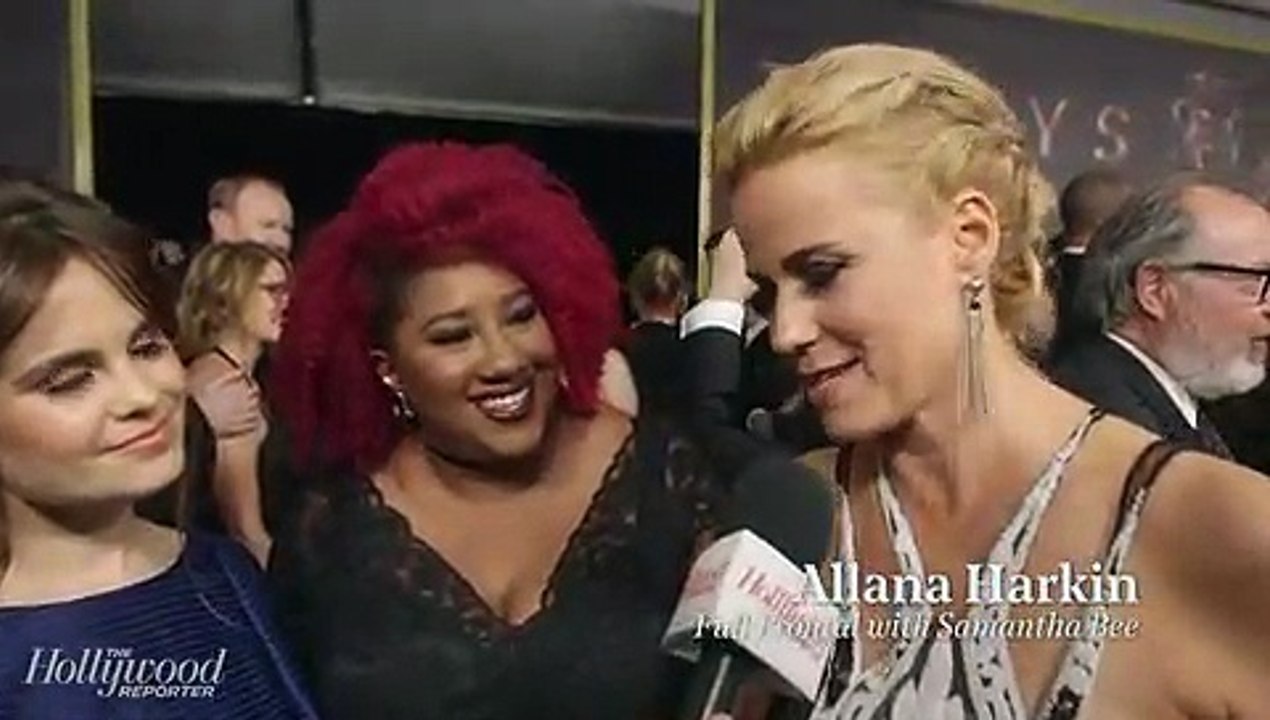 'Full Frontal with Samantha Bee' Cast: "Donald Trump Frustrates Us" | Emmys 2017