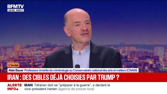 Iran: Donald Trump peut absolument tout faire , estime Alain Bauer, professeur émérite de criminologie