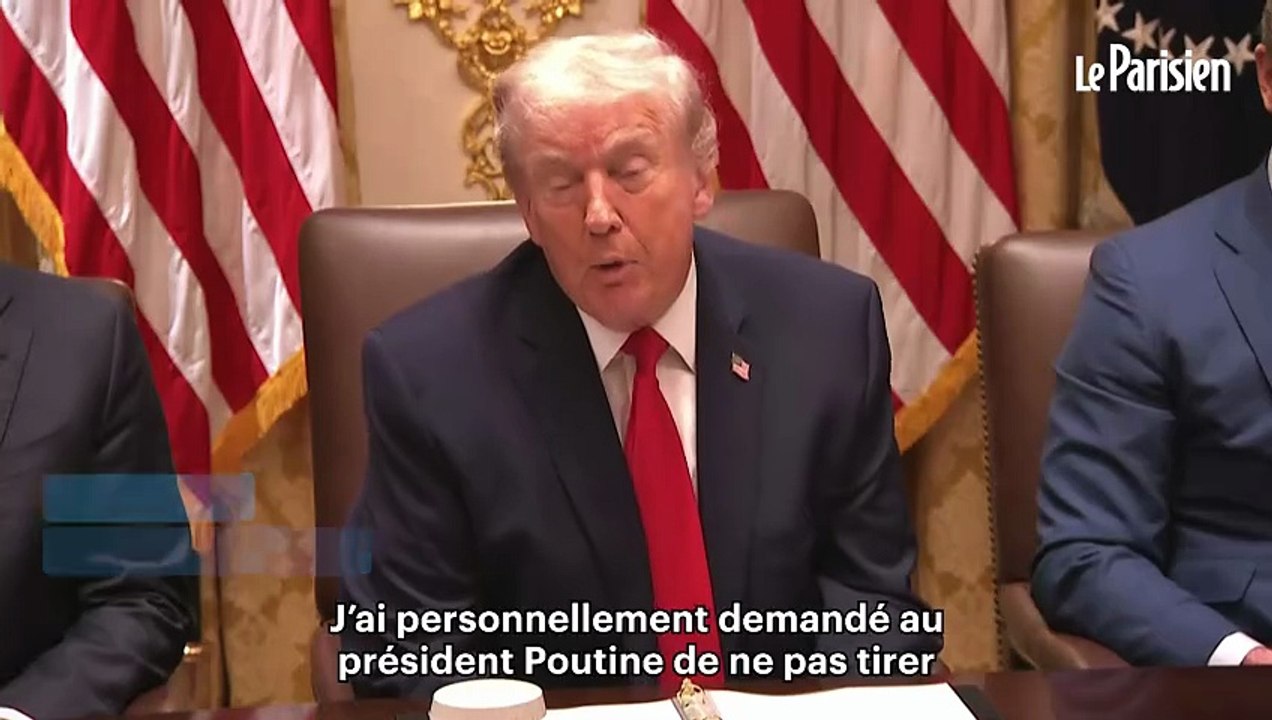Trump assure que Poutine lui a promis de ne pas frapper Kiev « pendant une semaine »