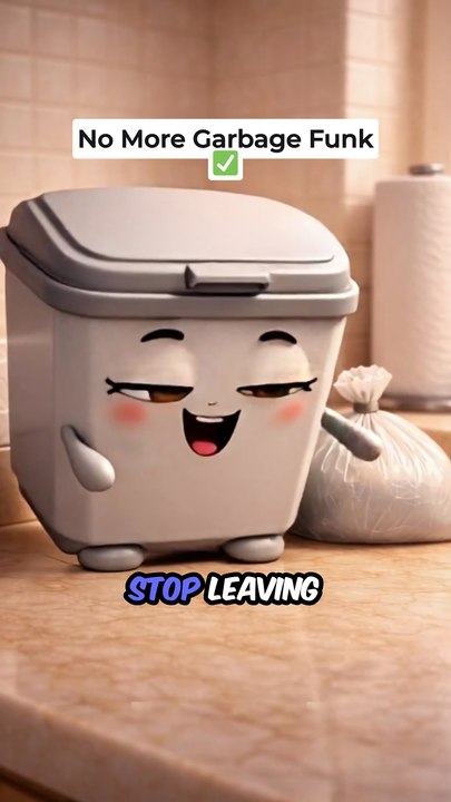 Stop the Trash Smell Fast 😳🗑️