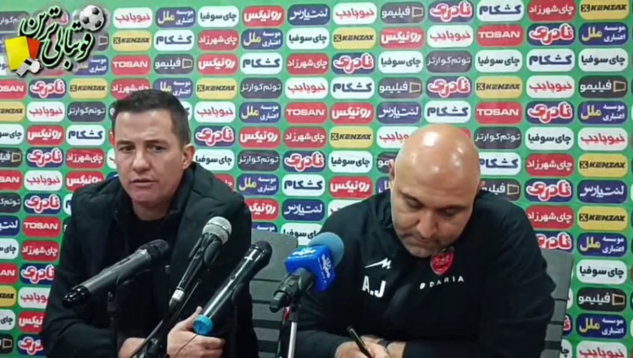 صحبت‌های اوسمار یعد از بازی پرسپولیس و فولاد