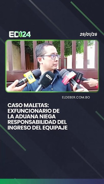 Caso maletas: Exfuncionario de  la Aduana niega responsabilidad del ingreso del equipaje