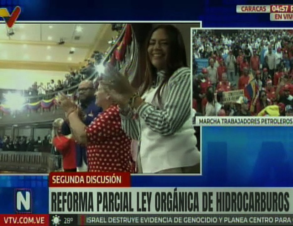AN aprueba en segunda discusión la reforma parcial de la Ley Orgánica de Hidrocarburos