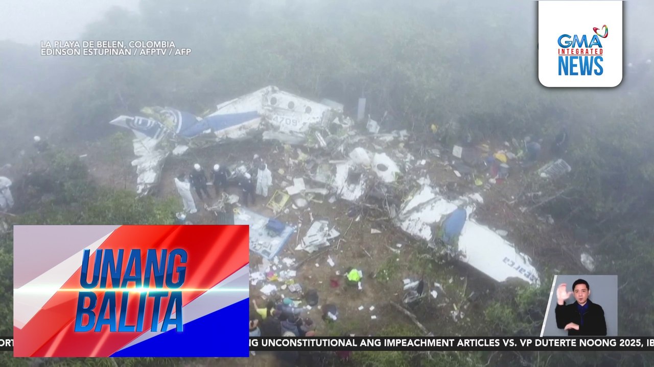 15, kabilang ang isang mambabatas, patay sa pagbagsak ng eroplano | Unang Balita