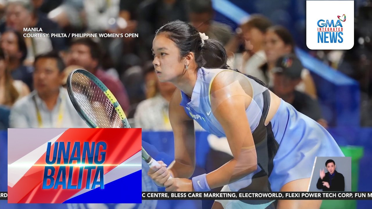 Alex Eala, natalo sa Philippine Women's Open Quarterfinals match vs. Colombian player Camila Osorio | Unang Balita