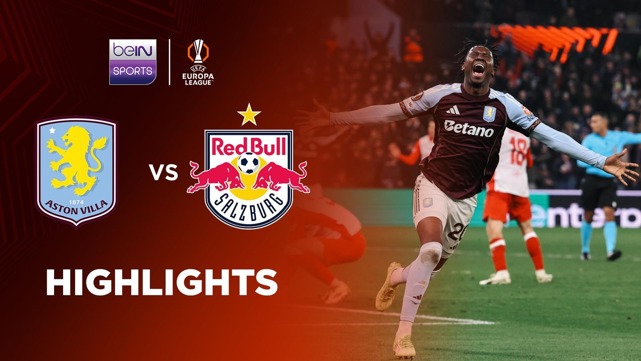 Aston Villa 3-2 Red Bull Salzburg | Europa League 25/26 Match Highlights
