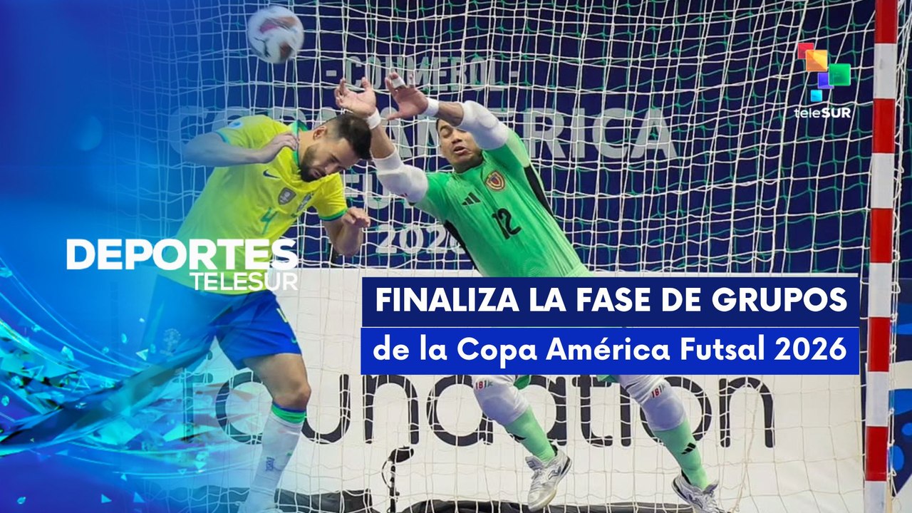 DEPORTES TELESUR | Finaliza la Fase de Grupos de la Copa América Futsal 2026 29-01-2026
