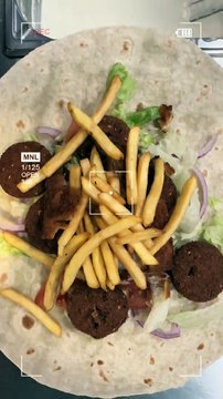 French Tacos Végétarien Falafel 🧆 & Fish Pané & Sauce Gruyère #BR3 #food #foodlover #Tacos #FrenchTacos