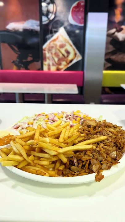 Assiette Viande Kebab #BR3 #food #foodlover #kebab #FoodieDelight