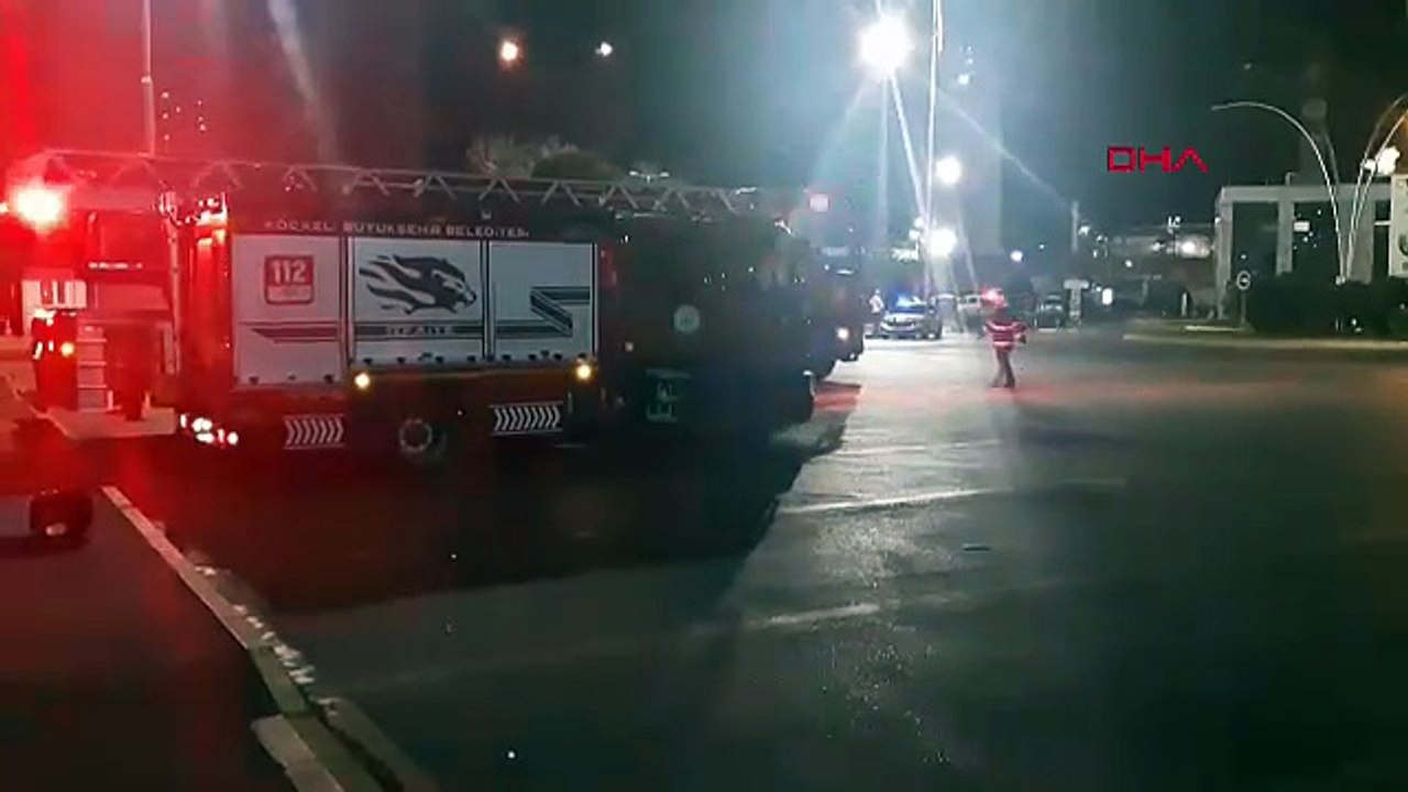 Tüpraş İzmit rafinerisinde yangın paniği