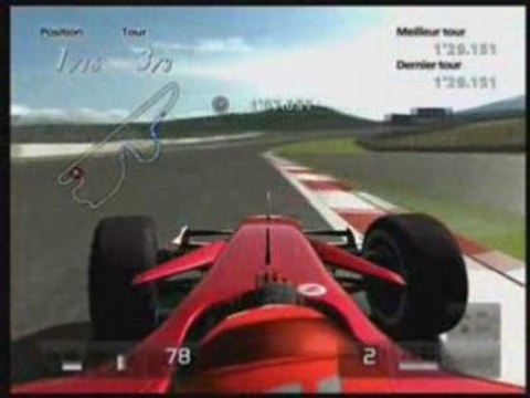 GT5 Prologue: Ferrari F2007 à Fuji