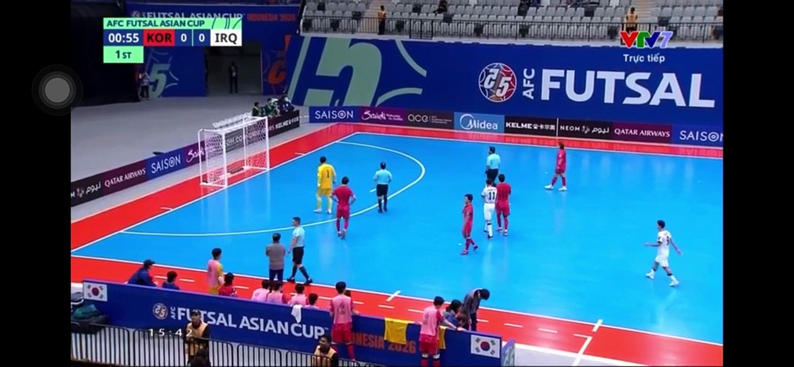 Highlight VTV7 | Futsal Hàn Quốc 🇰🇷 2-3 Futsal Iraq 🇮🇶 | Bảng A - VCK FUTSAL CHÂU Á 2026