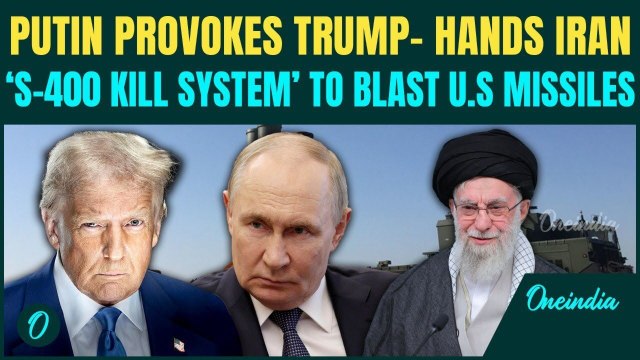 Putin ARMS Iran with S-400s To SHOOT DOWN U.S Missiles- Trump FURIOUS As Russia Joins Iran Vs US War