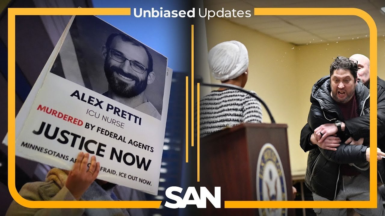 DHS report says two agents shot Pretti; Rep. Ilhan Omar attacked at event | Unbiased Updates