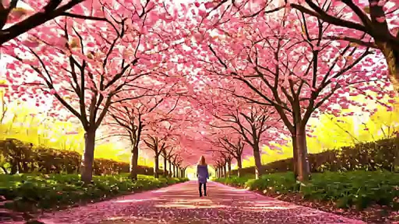 春夏秋冬の道 一本の道が織りなす四季の物語。心癒される映像詩に涙する