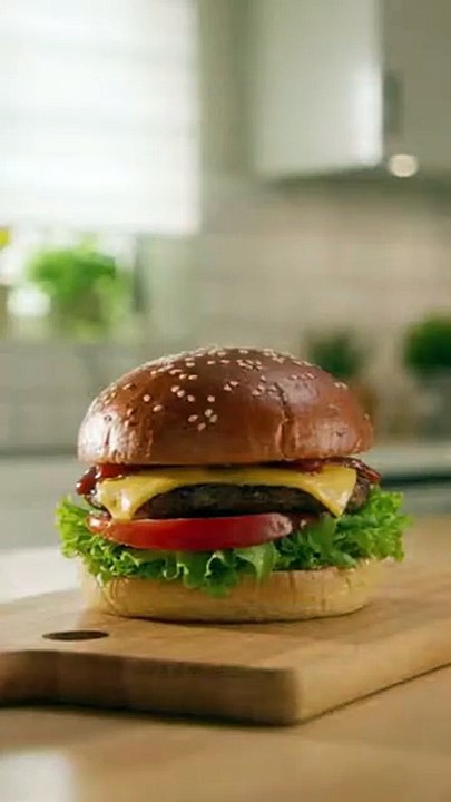 Dog & Cat Fight Over Burger – "Mine!" "Share Half-Half!" 😂 Funny Pet Comedy | Viral AI Short