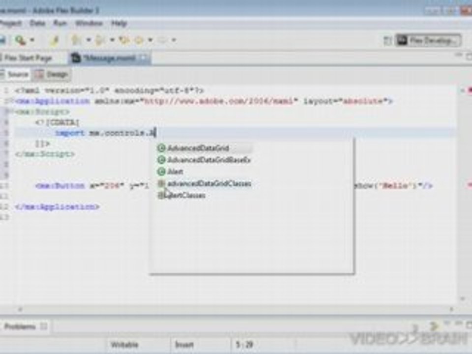 Adobe Flex 3 : MXML et ActionScript 3