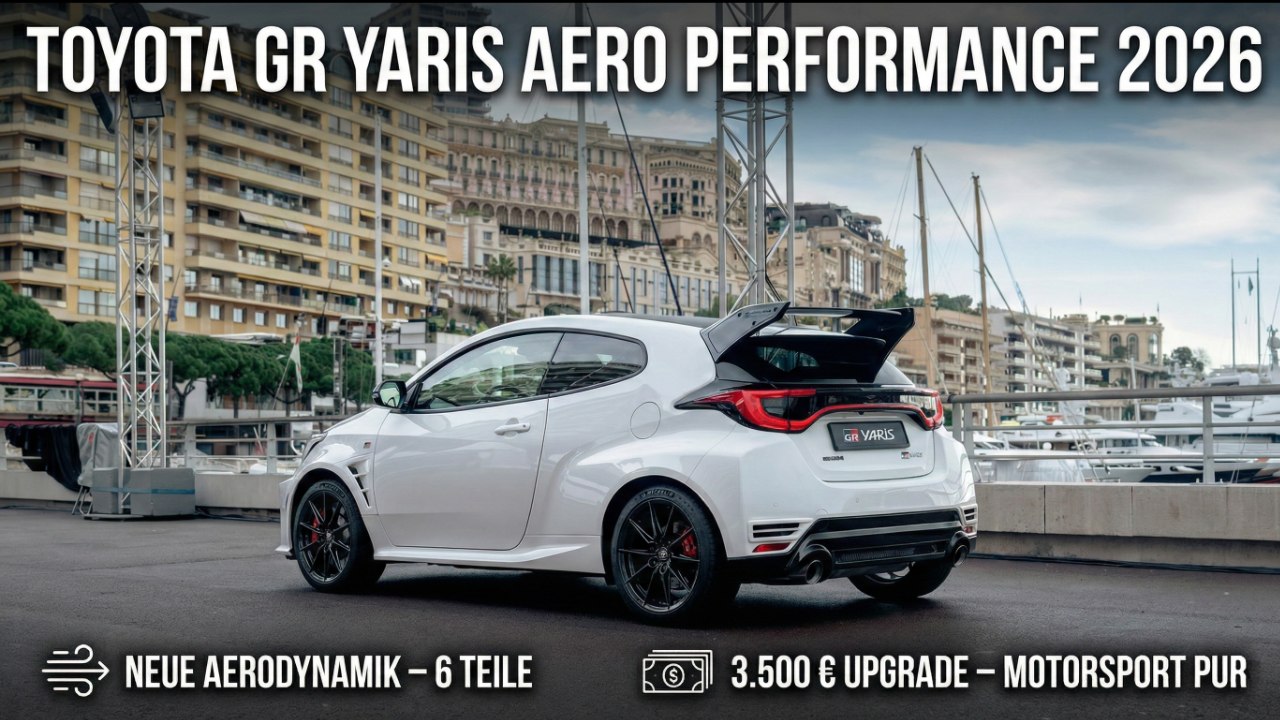 Toyota GR Yaris Aero Performance 2026 – Motorsport für die Straße