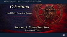 O fortuna ( C. Orff | Carmina Burana ) Soprano 1  Voice over Solo