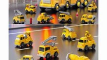 5-in-1 & 7-in-1 Construction Car Truck Toy Set