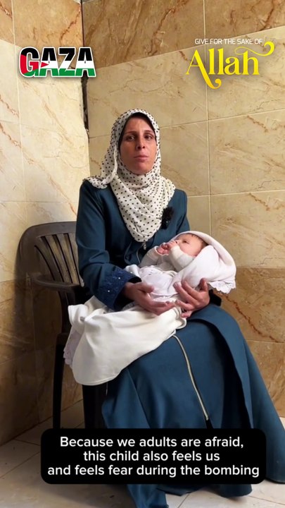 Born During War: A Child’s Struggle for Survival in Gaza💔