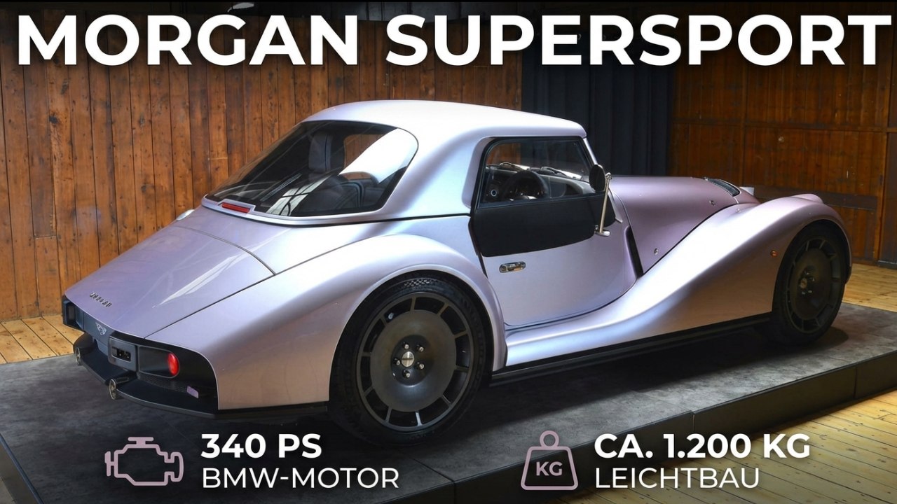 Check Morgan Supersport: 267 km/h im Leichtbau