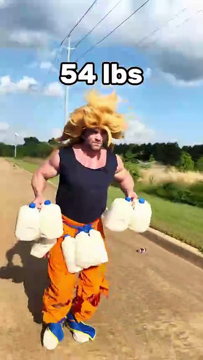 Goku went to get milk 🥛 #goku