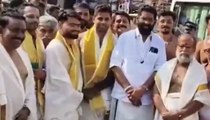 Indian Cricket Team Visits Sree Padmanabhaswamy Temple in Kerala