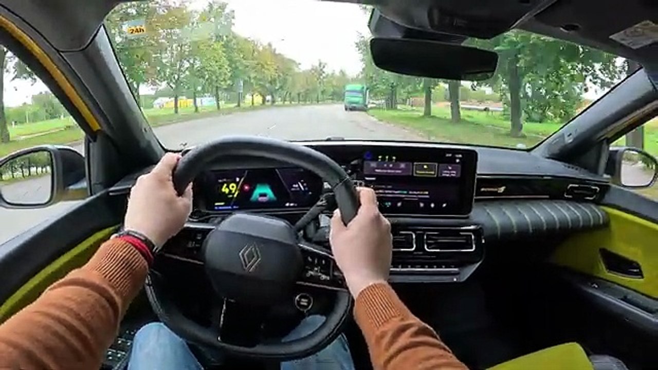 2026 Renault 5 150hp  POV Test Drive + Consumption EV