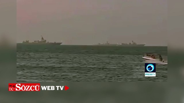 Çin savaş gemileri İran'a doğru yola çıktı