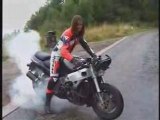 Accident de moto compil