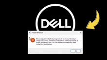 Windows installation cannot proceed error Dell - How To Solve It ?
