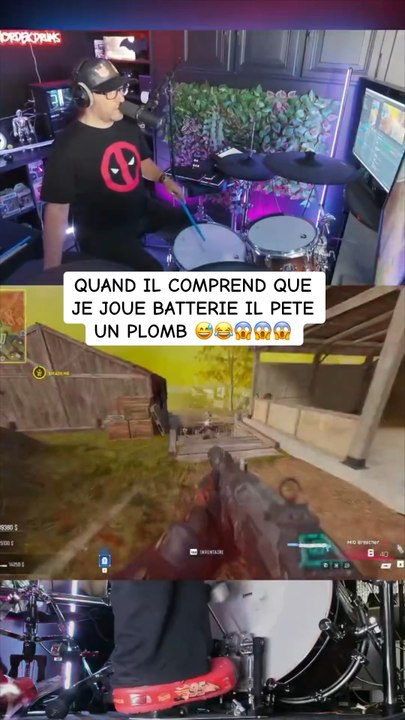 JE JOUE BATTERIE ET IL PETE UN PLOMB 😂😂😂