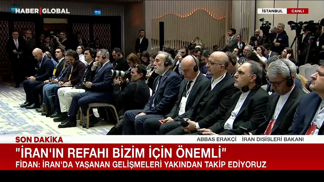 İstanbul'da kritik görüşme! Bakan Fidan ve İran Dışişleri Bakanı Arakçi'den önemli mesajlar