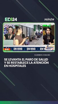 Se levanta el paro de salud y se restablece la atención en hospitales