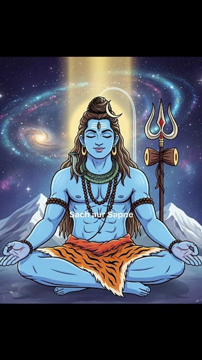 जब शिव क्रोधित नहीं… त्याग करते हैं 🔱 | The Untold Story of Neelkanth #shiv #mahadev