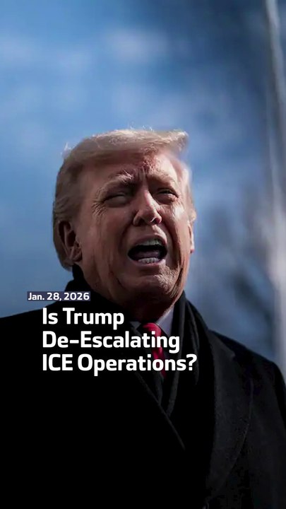 Is Trump De-Escalating ICE Operations?