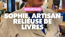 Reportage : Sophie, artisan relieuse de livres