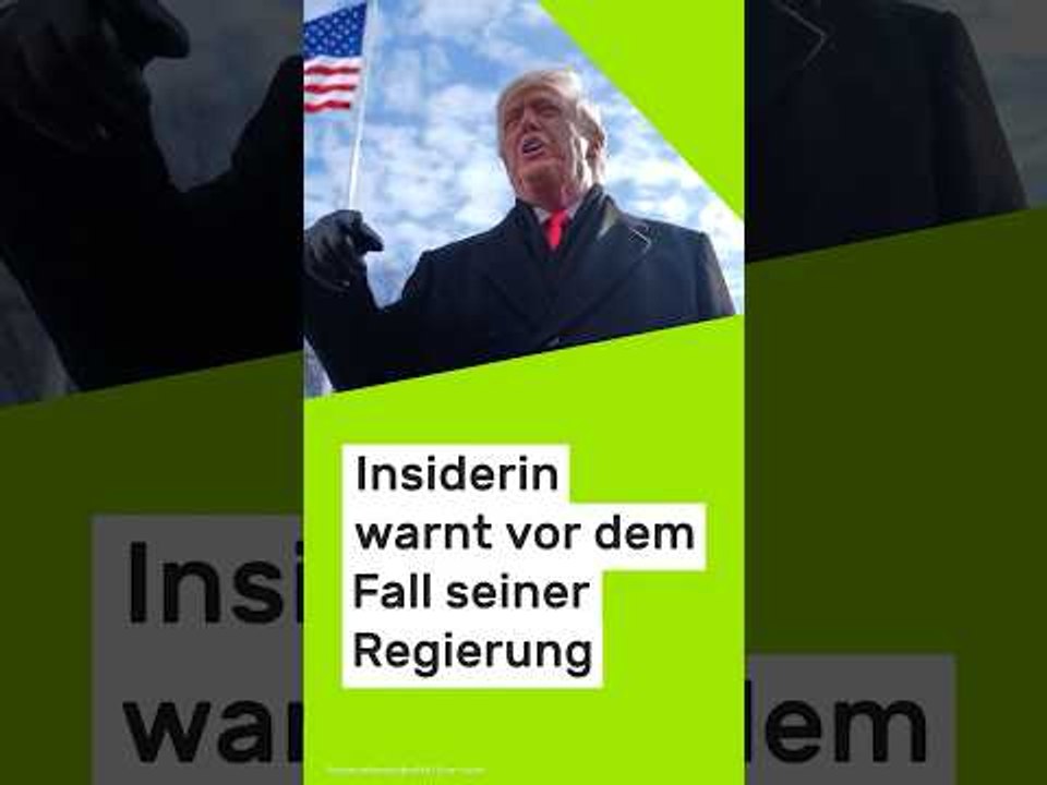 Donald Trump: Insiderin warnt vor dem Fall seiner Regierung - weil ein Puzzlestück fehlt