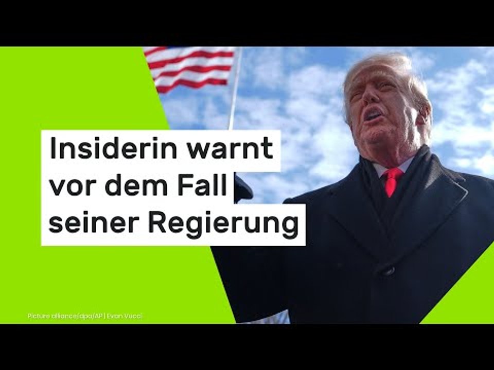 Donald Trump: Insiderin warnt vor dem Fall seiner Regierung - weil ein Puzzlestück fehlt