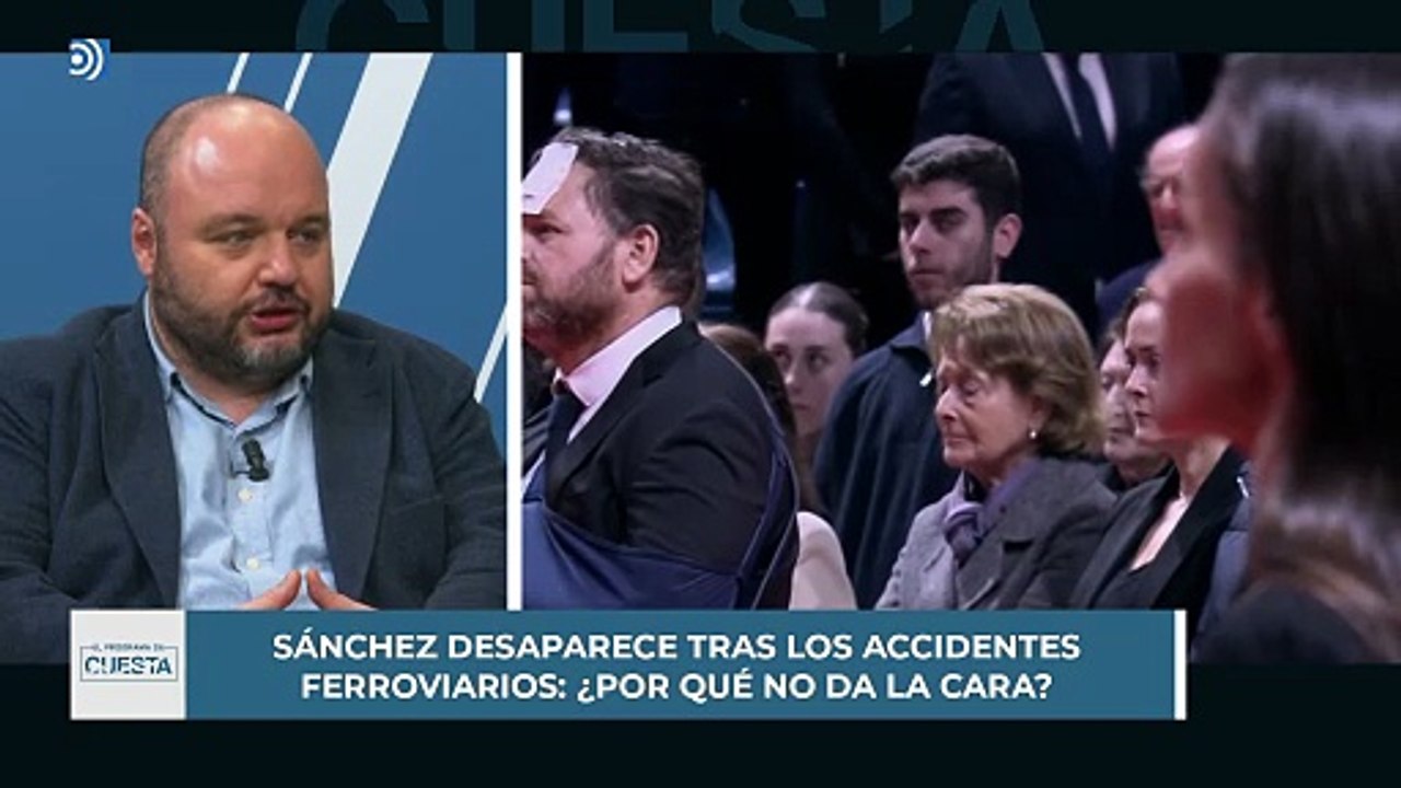 Sánchez desaparece tras los accidentes ferroviarios: ¿por qué no da la cara?