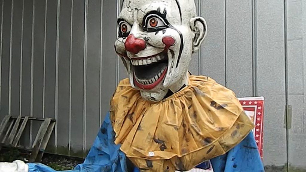 Stock Footage 2020 Evil Clown Show