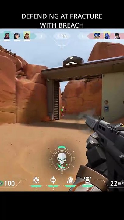 BREACH DEFENDING AT  FRACTURE