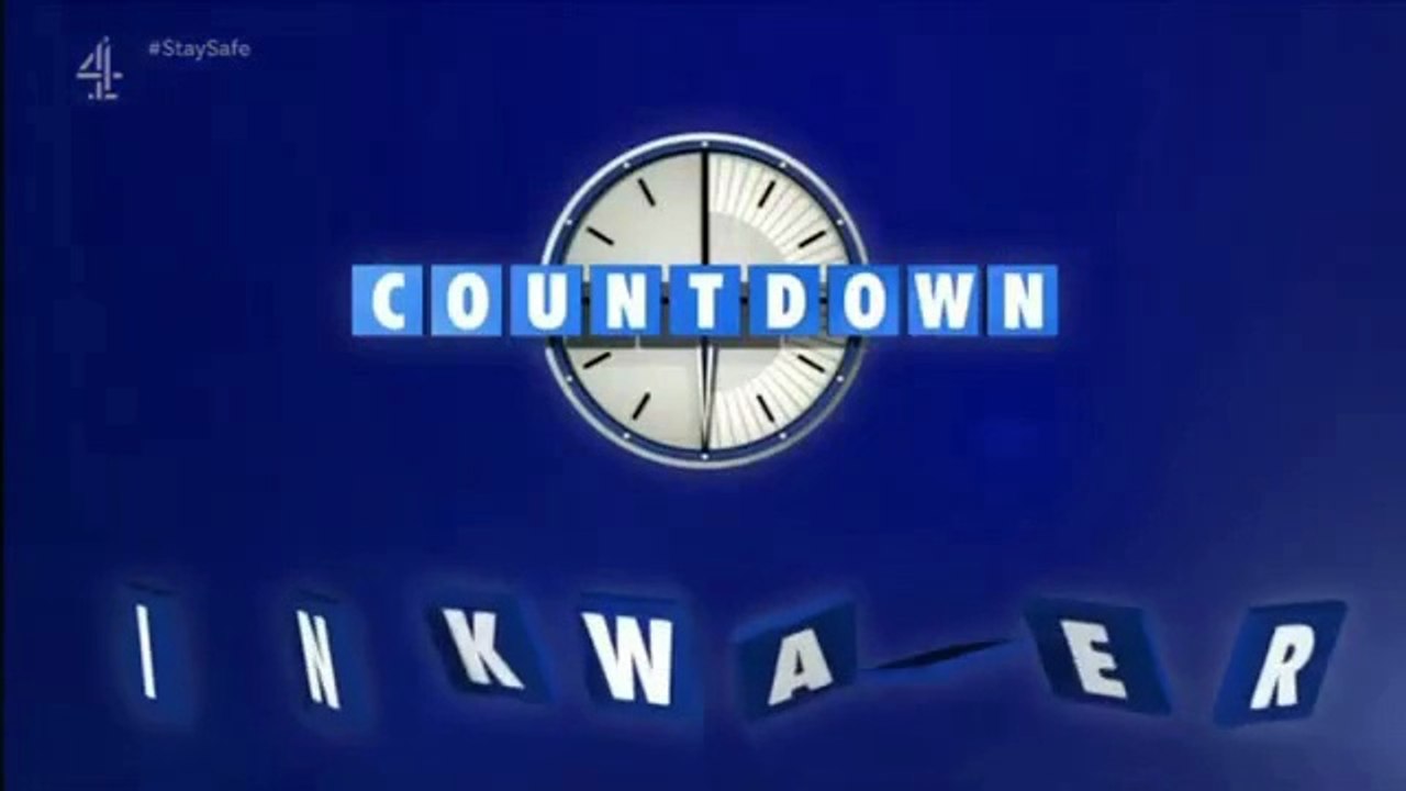 Countdown | Friday 25th January 2013 | Episode 5629 (C4 repeat)