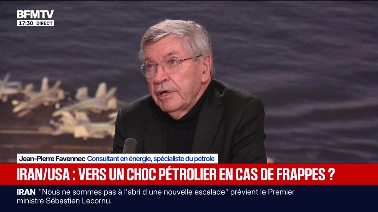 “L’Iran se tirerait une balle dans le pied en fermant le détroit d’Ormuz”, explique Jean-Pierre Favennec, consultant en énergie et spécialiste du pétrole