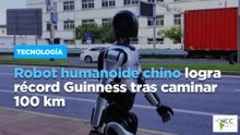 Robot humanoide chino logra récord Guinness tras caminar 100 km