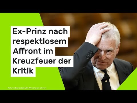 Andrew Mountbatten Windsor: Ex-Prinz nach respektlosem Affront im Kreuzfeuer der Kritik
