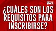 Atención: ¿Cuáles son los requisitos para inscribirse?