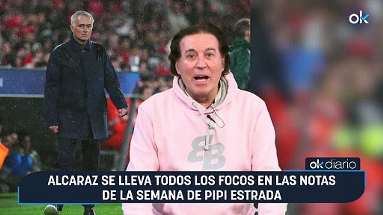 Alcaraz se lleva todos los focos en las notas de la semana de Pipi Estrada