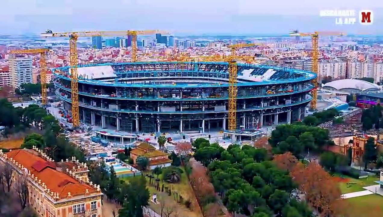 Así avanzan las obras del Camp Nou
